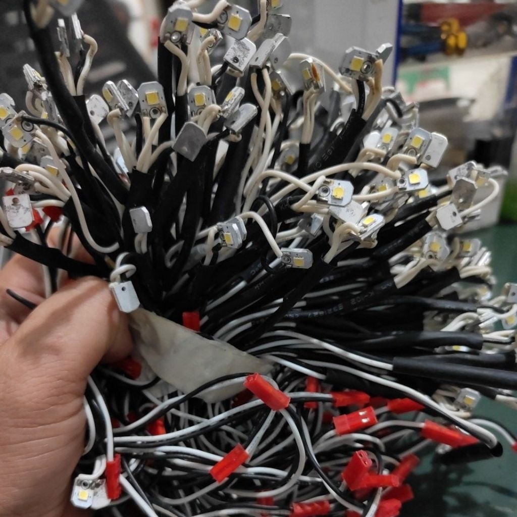 LED CHIP ANGEL EYE CRISTAL RING ONLY LED CHIP PUTIH