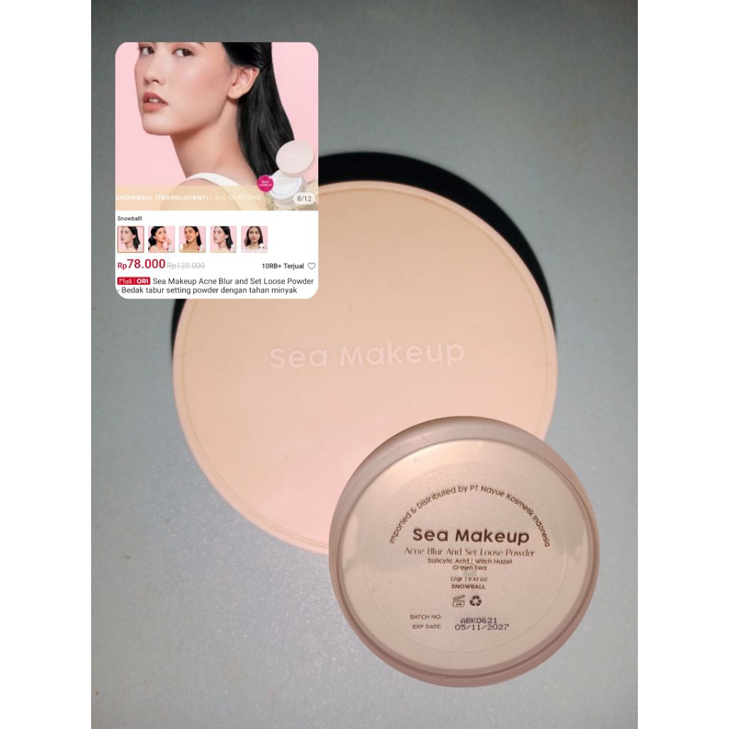 [Preloved] Loose Powder Sea Makeup