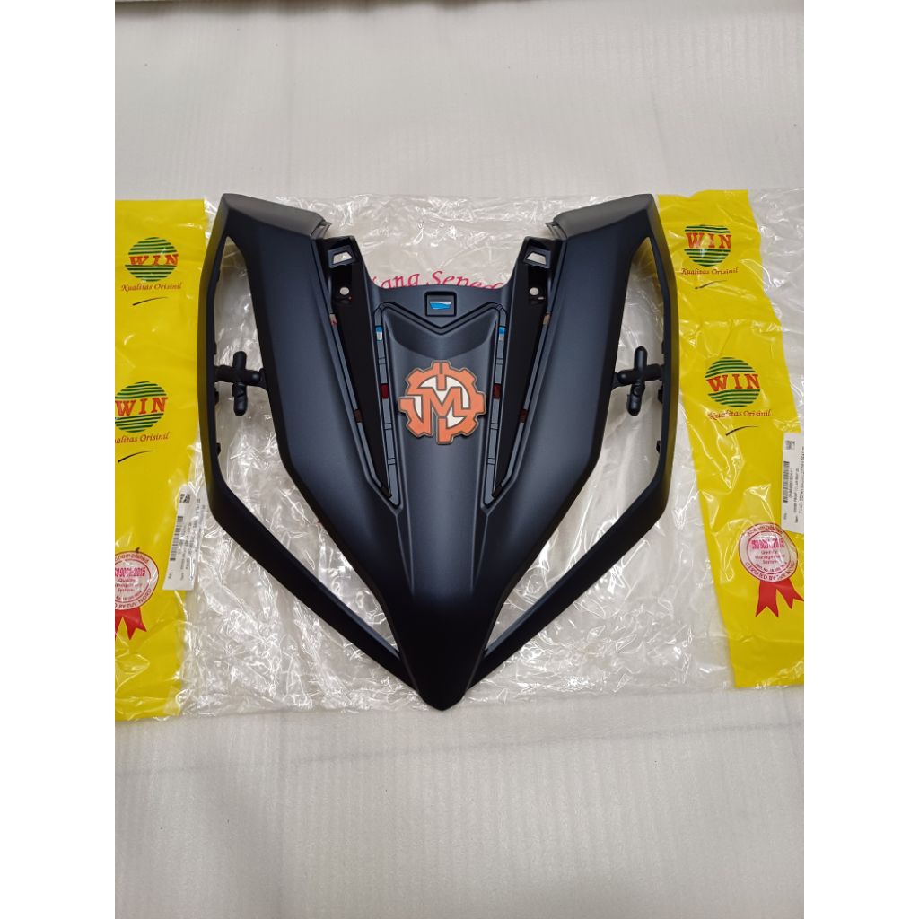 panel k2v cover front panel tameng depan tameng besar honda vario 125 new gen2 k2v biru doff blue ma