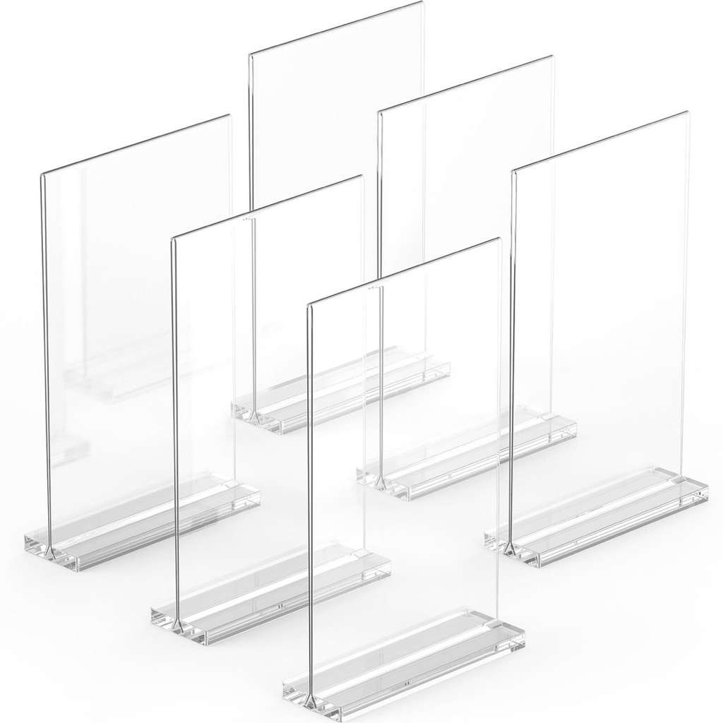 

AKRILIK / NOMOR MEJA AKRILIK 12 X 8 CM / STAND HOLDER ACRYLIC