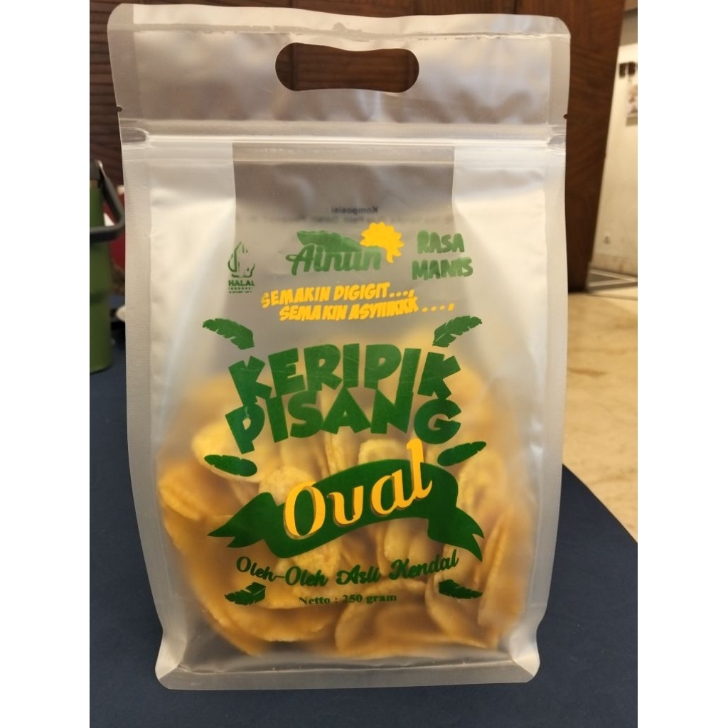

Keripik Pisang Oval Manis
