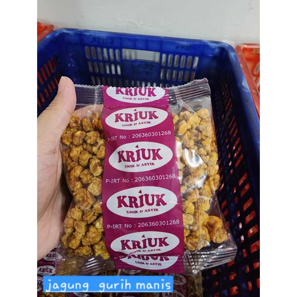 

Cemilan kue Snack Kriuk Kemasan