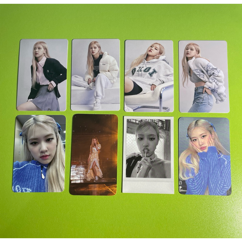 official photocard pc rose blackpink (6)