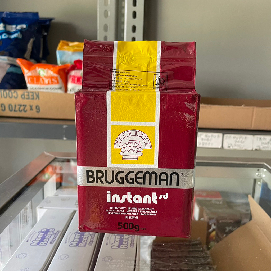

Ragi Bruggeman 500gr / Ragi Instant Bruggeman Brown / Instant Dry Yeast Bruggeman Coklat