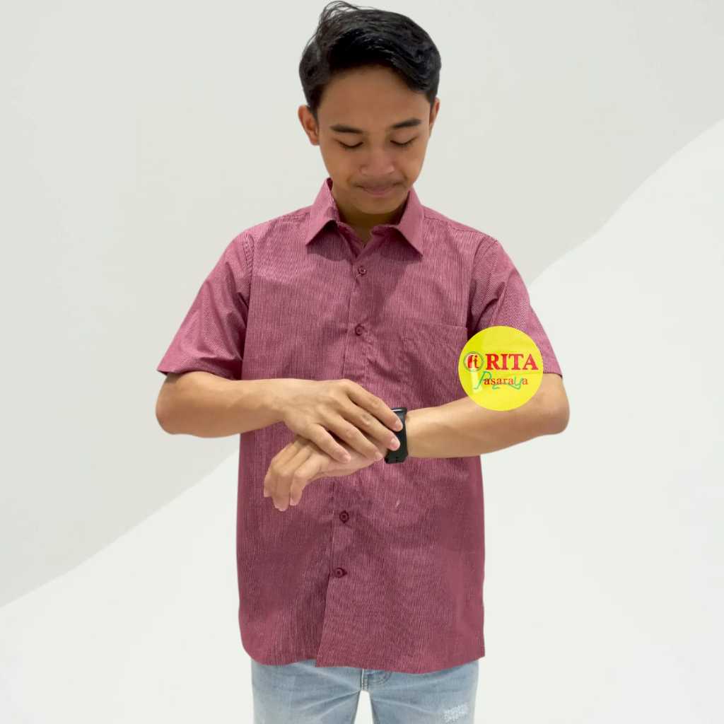 Gianni Visentin Kemeja Lengan Pendek