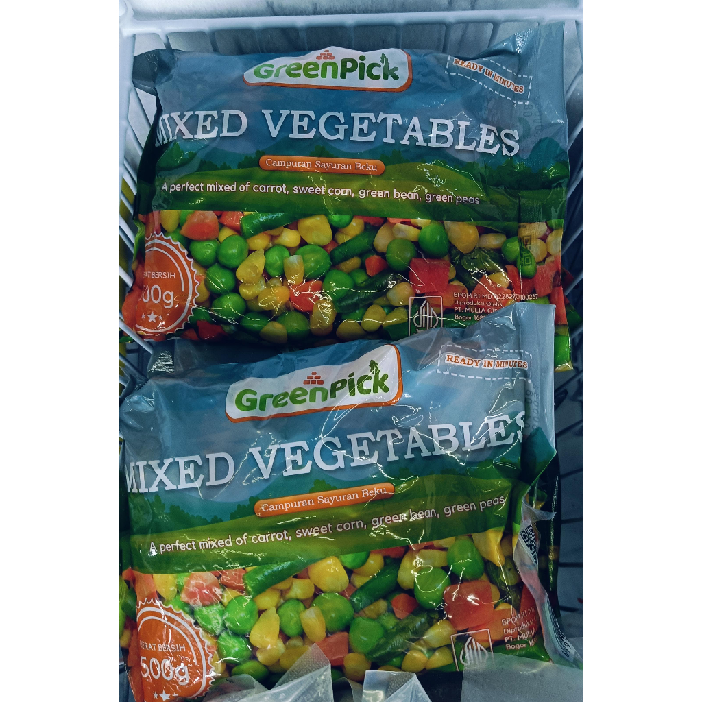 

GREENPICK MIXED VEGETABLES 500GR