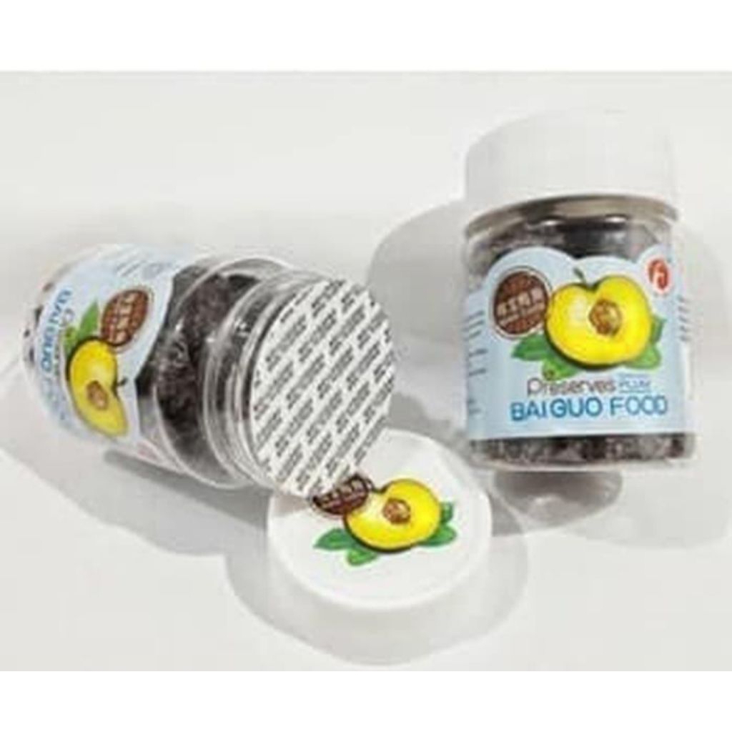 

BAIGUO FOOD PRESERVES PLUM MANISAN 90 GRAM