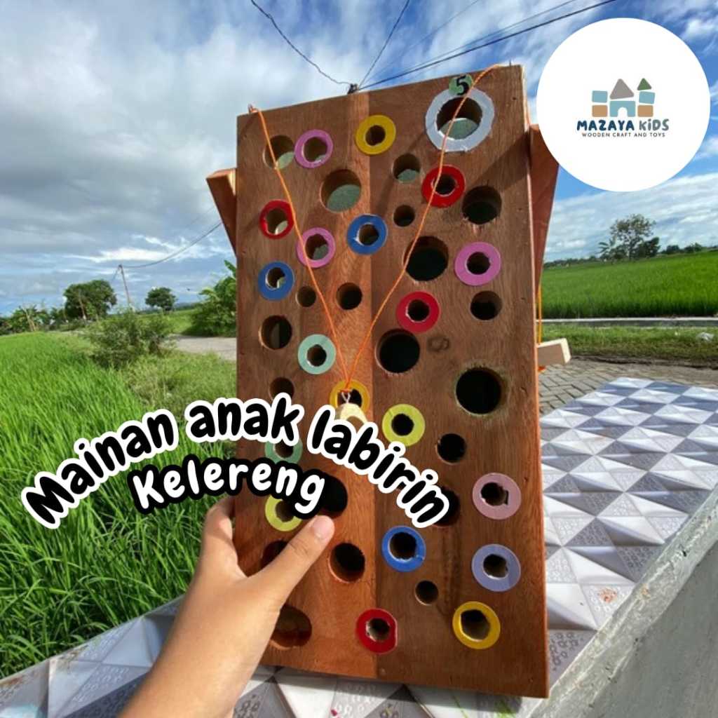 Mazaya Kids - Mainan Anak Labirin Kelereng