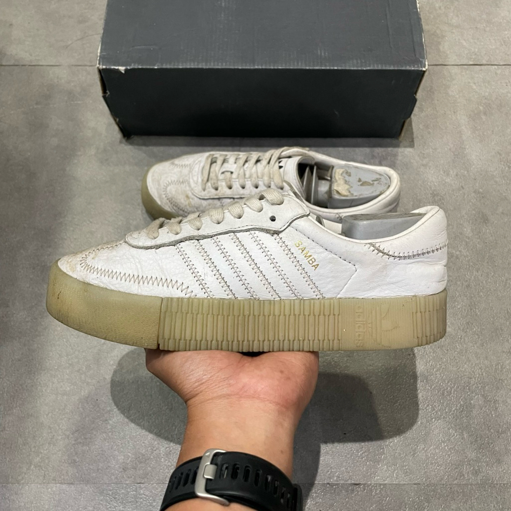 Sambarose White Leather #S10