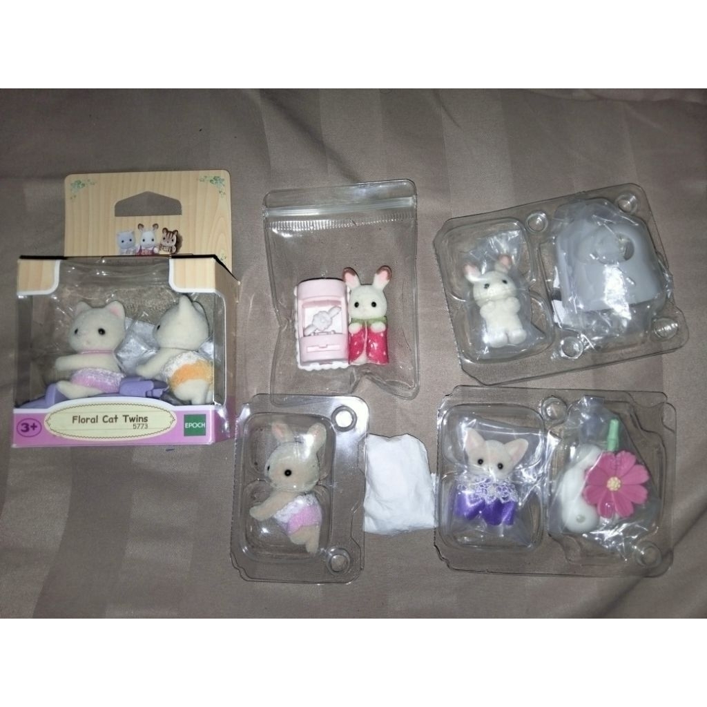 SYLVANIAN FAMILIES BB/FLORAL CAT TWINS