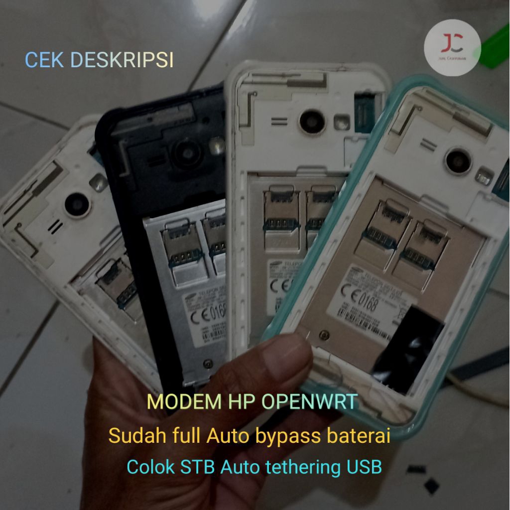 Modem J1 Ace OpenWrt | Full auto | Bypass Baterai | Free Akun Premium