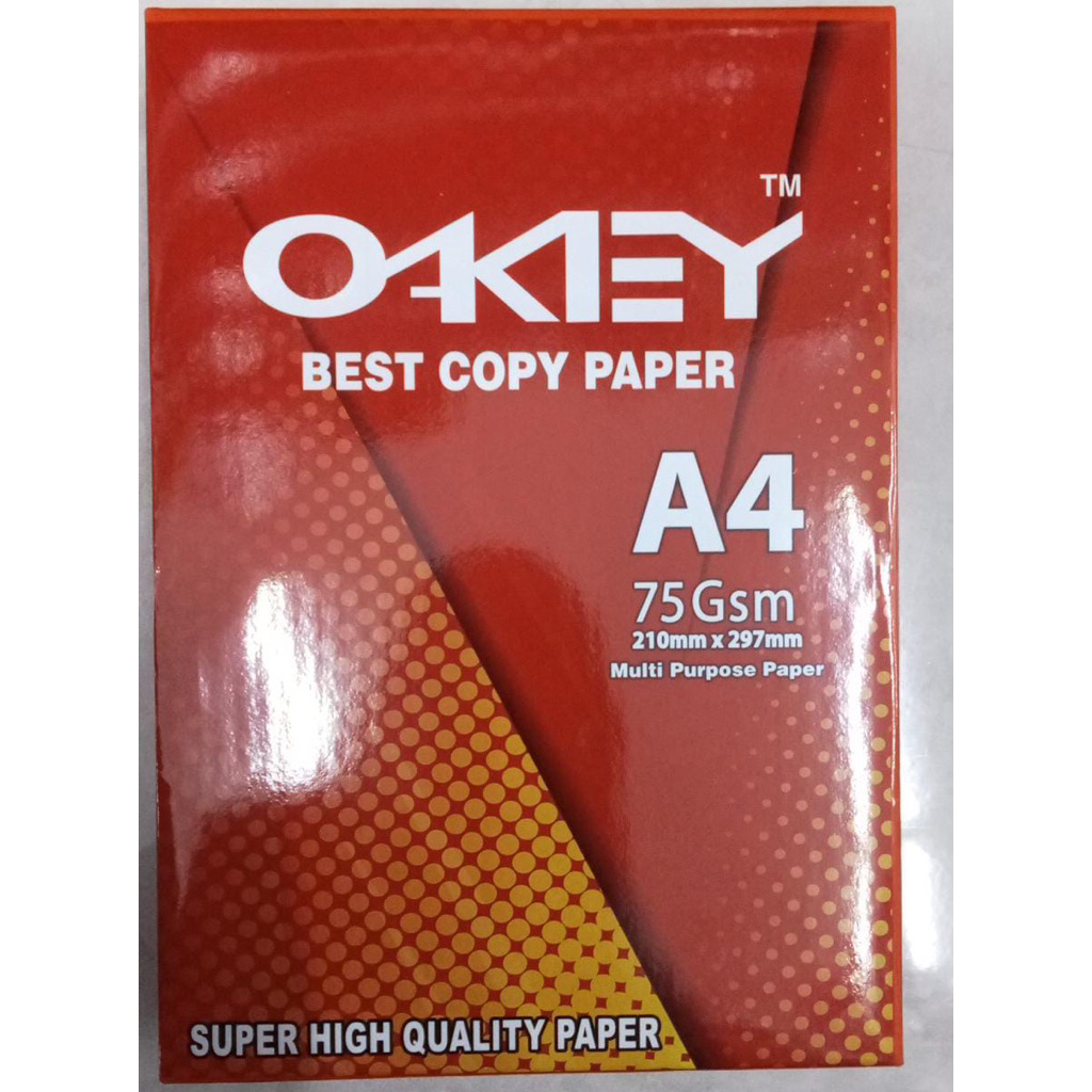 

HVS Okey 75gr / Kertas Kiky / natural