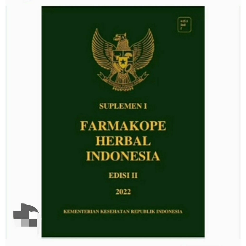 BUKU SUPLEMEN I FARMAKOPE HERBAL INDONESIA EDISI II 2022 Kementerian Kesehatan RI Referensi Buku Kes