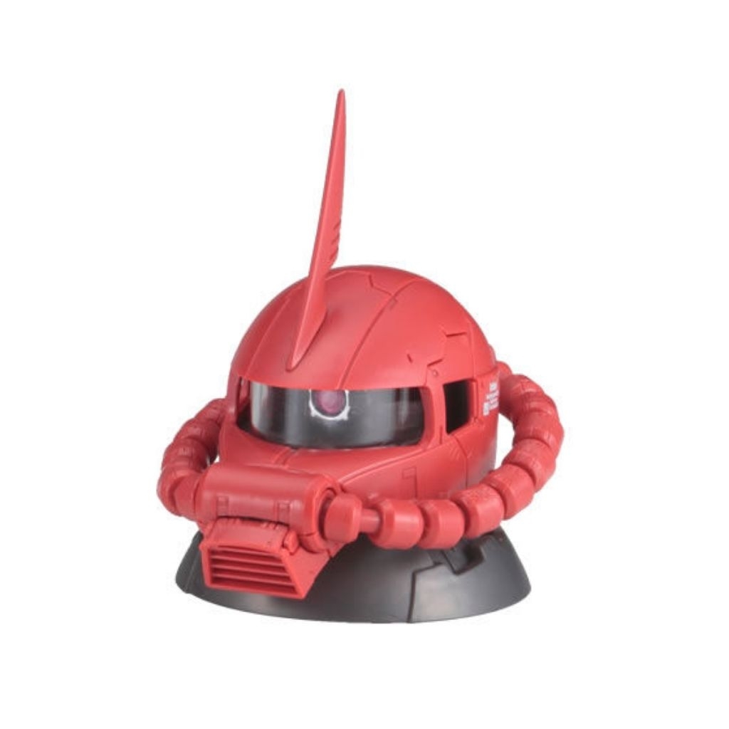 EXCEED MODEL ZAKU HEAD 3 Char's Zaku THE ORIGIN Ver. Gundam Bandai Gashapon Gacha Capsule Toy