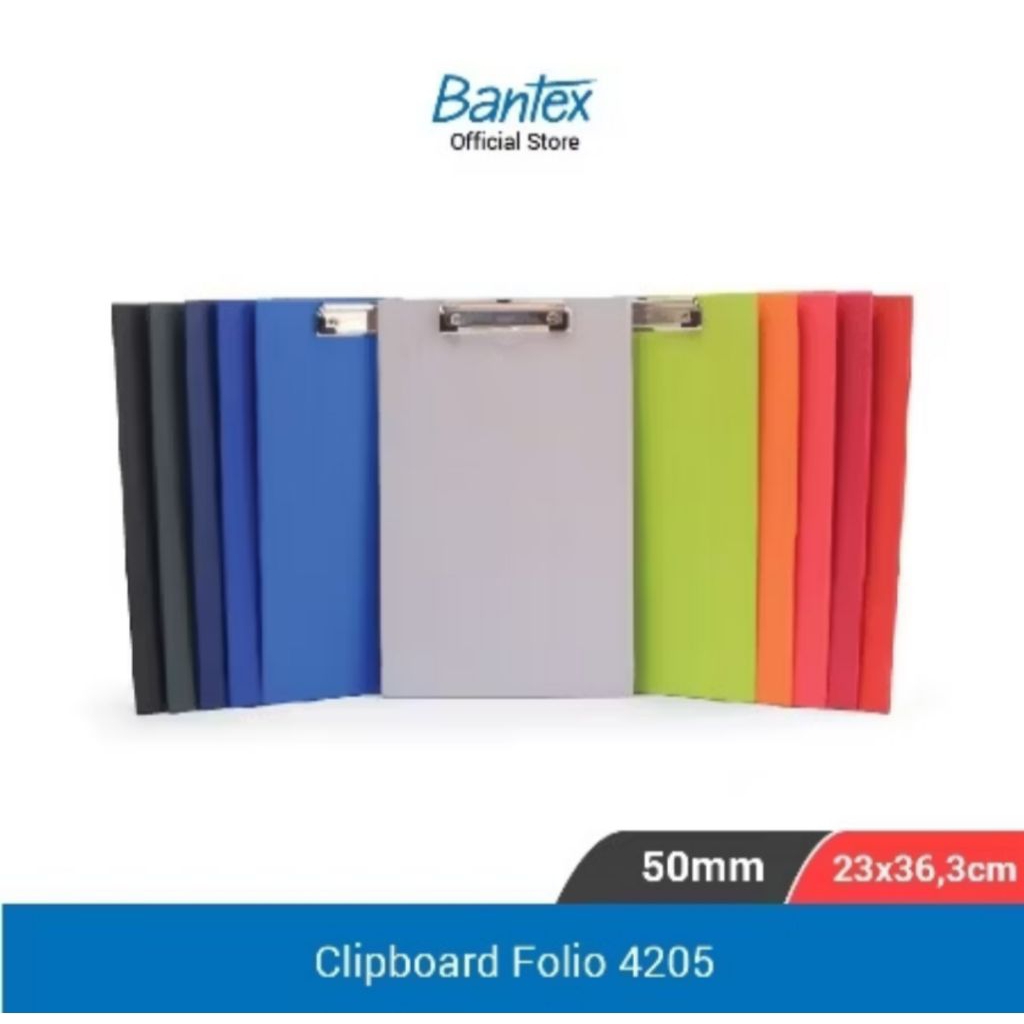 

Clipboard Papan Jalan Bantex Folio / F4 4205 ++
