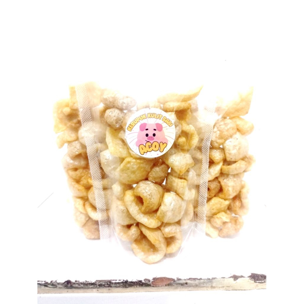 

KERUPUK KULIT BABI GURIH & ENAK