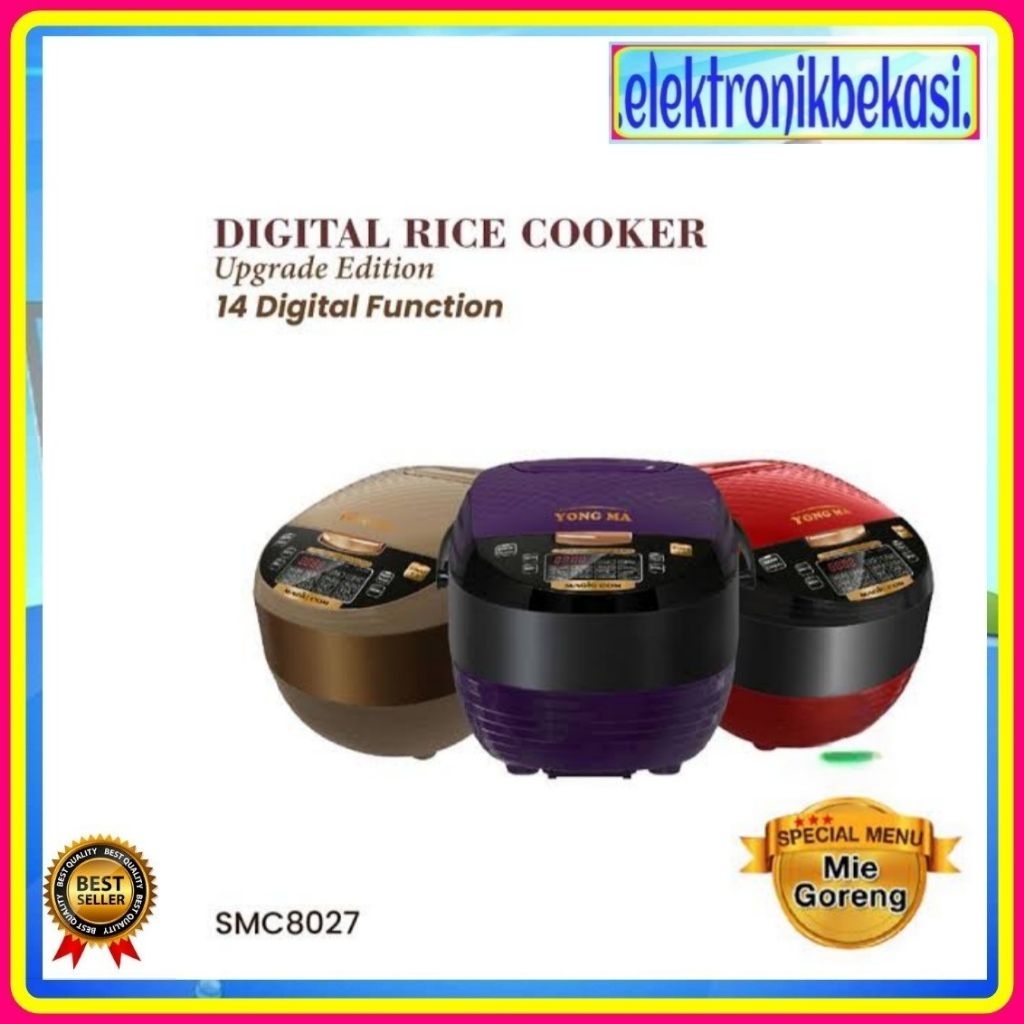 MAGIC COM YONG MA SMC 8027 / MAGIC COM YONG MA DIGITAL SMC 8027 / MAGIC COM YONG MA DIGITAL 2 LITER/