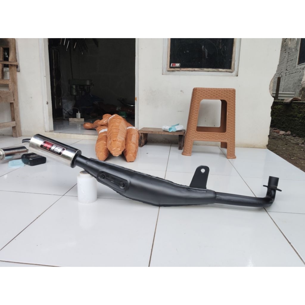 KNALPOT RC 100 BRAVO FULL PRESS ORIGINAL R19