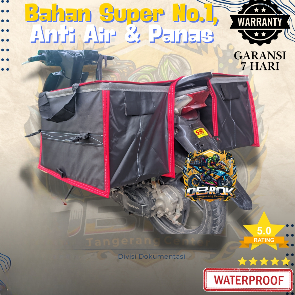 Motor Kurir Box Tas Motor Kurir Box Anti Air Bahan Dinir Tebal Tas Pos Paket Laundry Deskripsi Produ