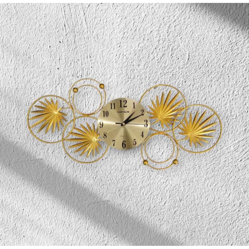 Jam dinding merak jam jumbo luxury jam mewah hiasan dinding jam mewah