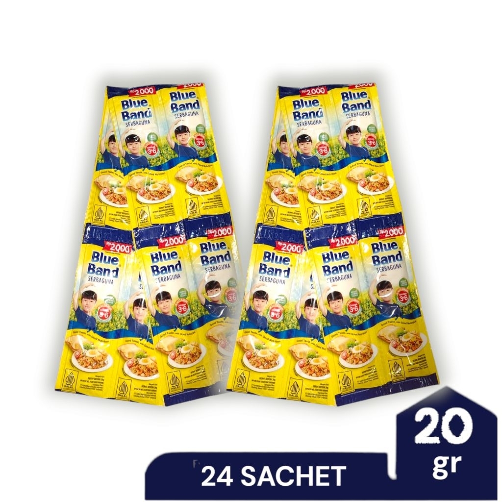 

Blue Band Sachet 24sc x 20gr