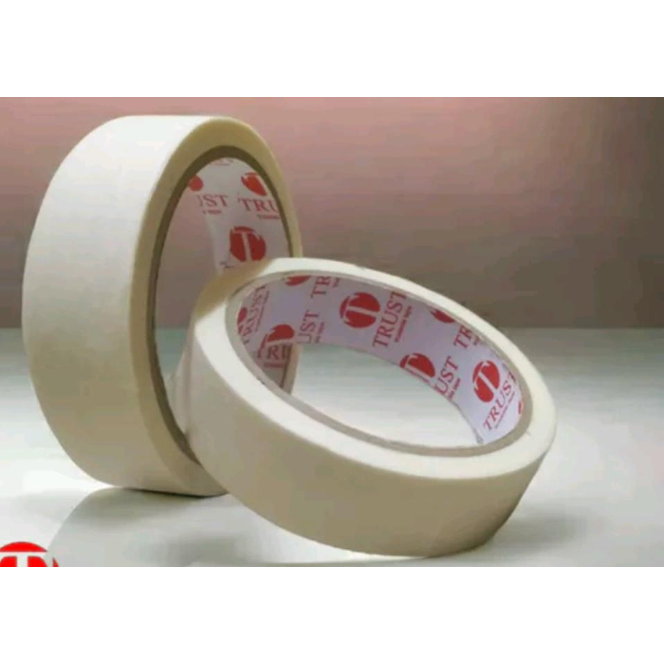 

Masking Tape/Lakban Kertas 1 inch per Pcs