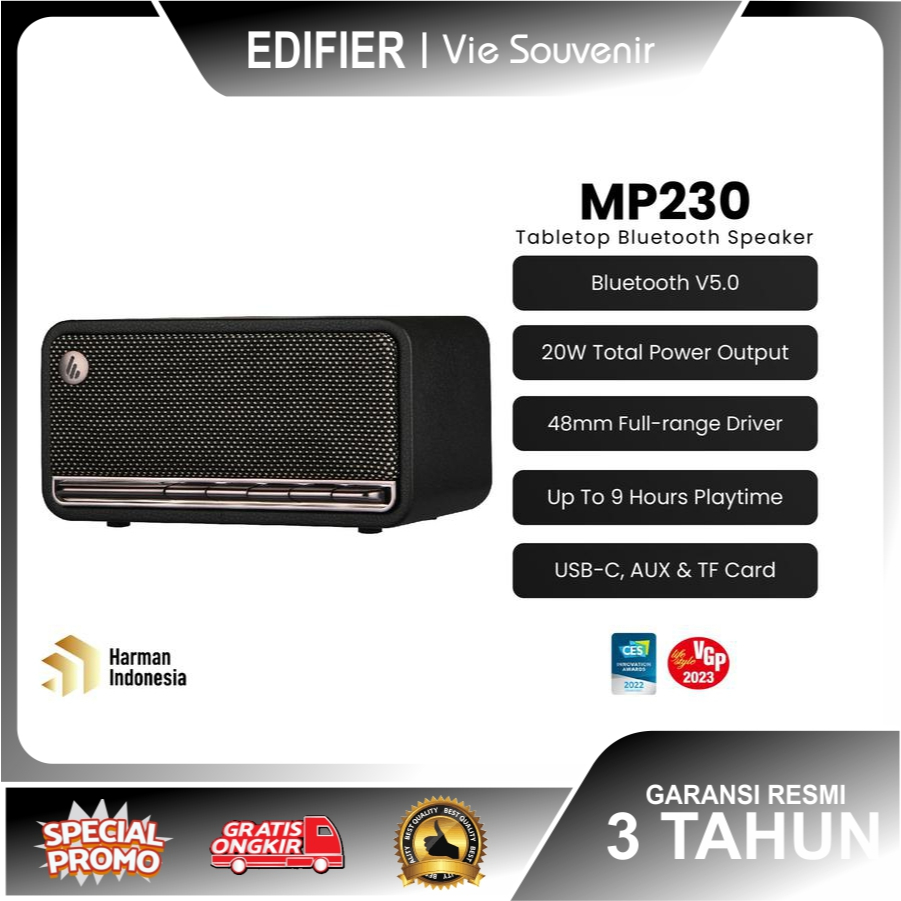 Edifier Mp230 Tabletop Bluetooth Speaker