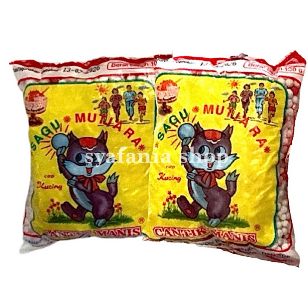 

Mutiara cap kucing/ sagu mutiara