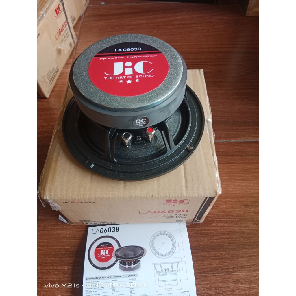 SPEAKER JIC LA 06038 ORIGINAL JIC