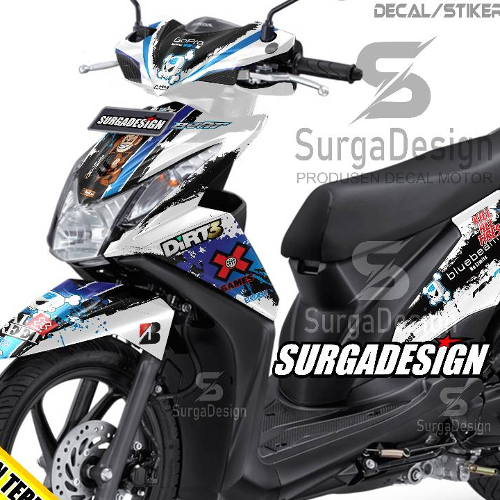 DECAL BEAT FI FULL BODY, DECAL BEAT FI, DECAL BEAT FI 2014 FULL BODY, DECAL BEAT FI 2014