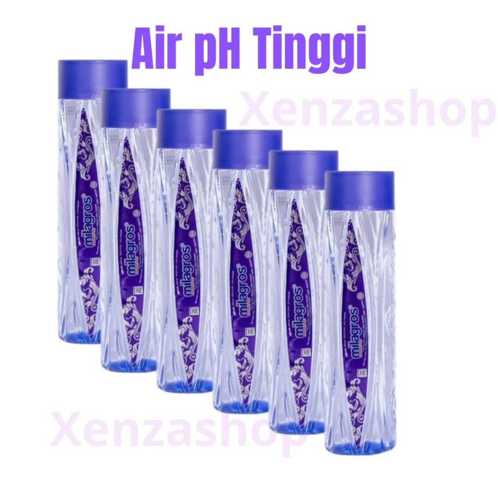 

6 Botol - Air Mineral Kesehatan Alkali pH Tinggi Original Ecer Murah