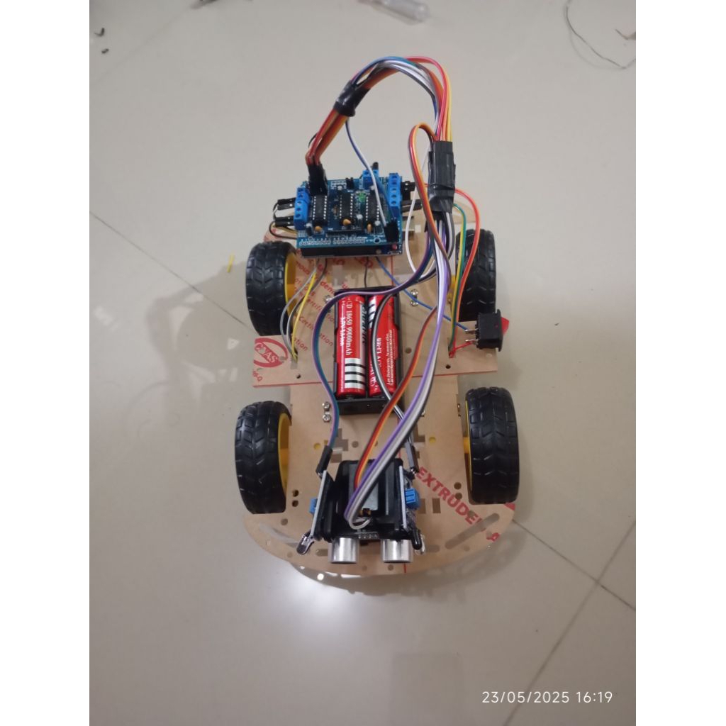 Human Following Robot Smart car 4 wd arduino uno