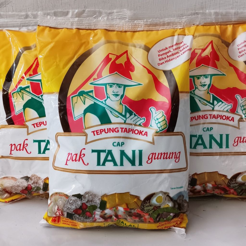 

Tepung Tapioka Cap Pak Tani Gunung Kemasan 500g