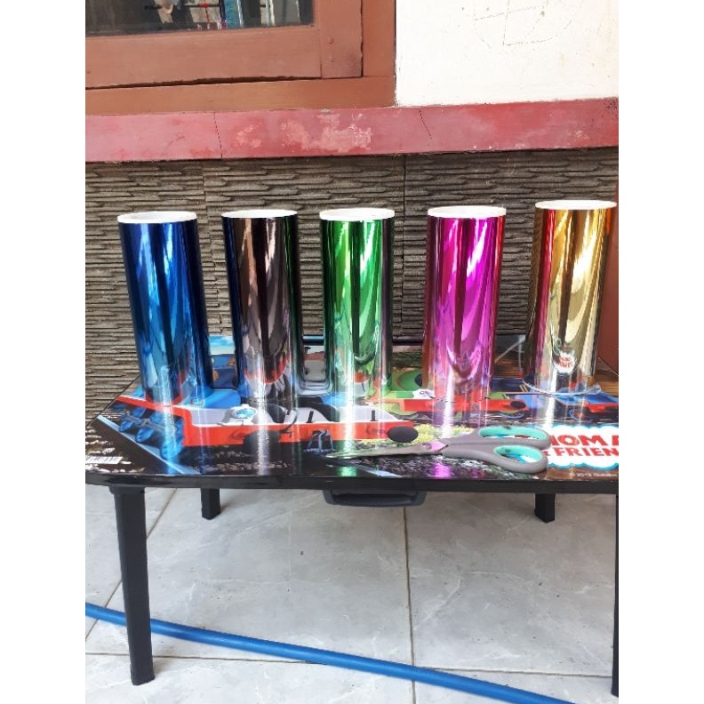 KODE U53K KACA FILM MOBIL PELANGI KACA FILM PELANGI 1Roll lebar 2cm