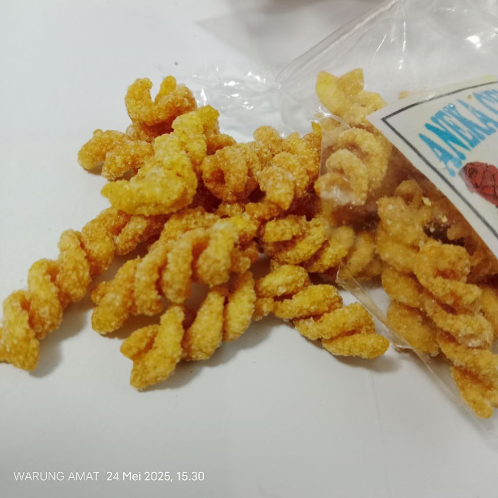 

Makaroni spiral 1pak isi 10bks