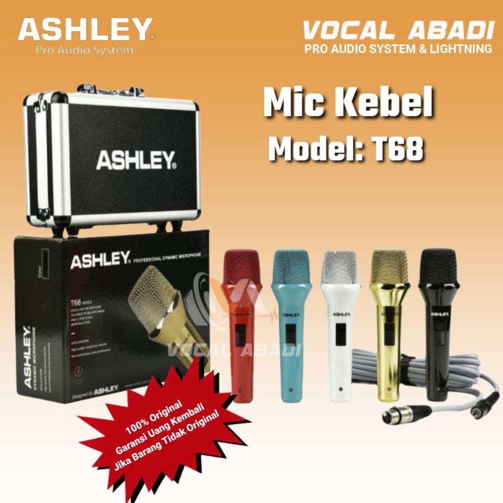 MIC KABEL ASHLEY T68