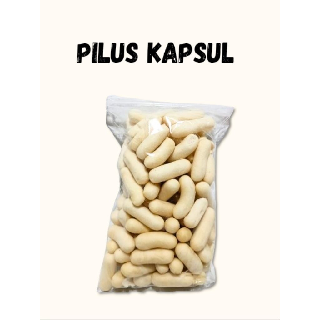 

Cemilan Pilus Kapsul / aneka jajanan cemilan serba 5000