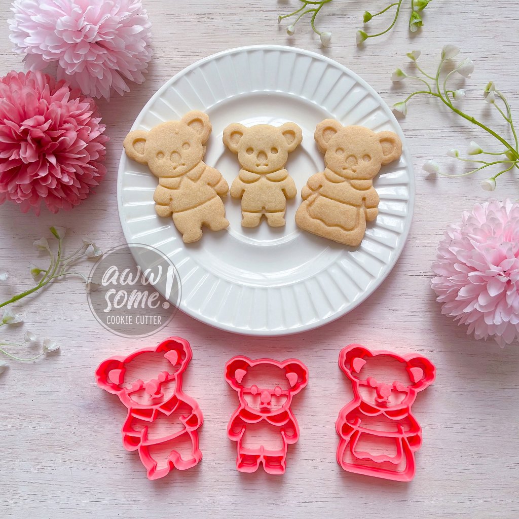 Sylvanian Families - Koala Families Cookie Cutter | Cetakan Kue Karakter Sylvanian Families Koala