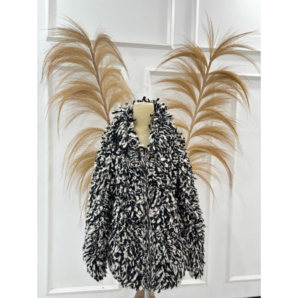 Jacket cardigan fuzzy