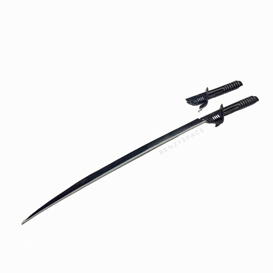 1/6 Scale Dark Saber Custom for Kitbash Hot Toys Mandalorian Star Wars Action Figure Accessories Pro