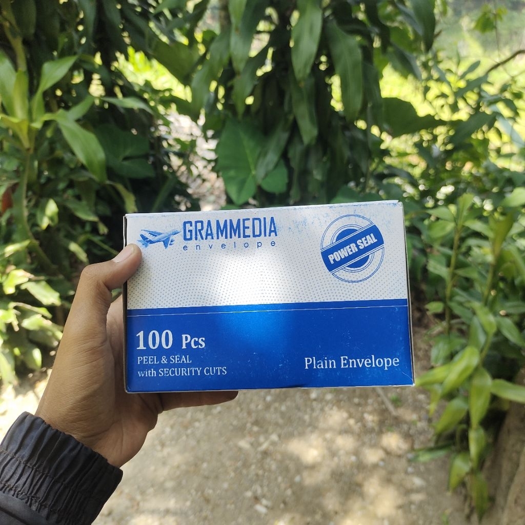 

Amplop putih polos grammedia - amplop grandia isi 100 lembar