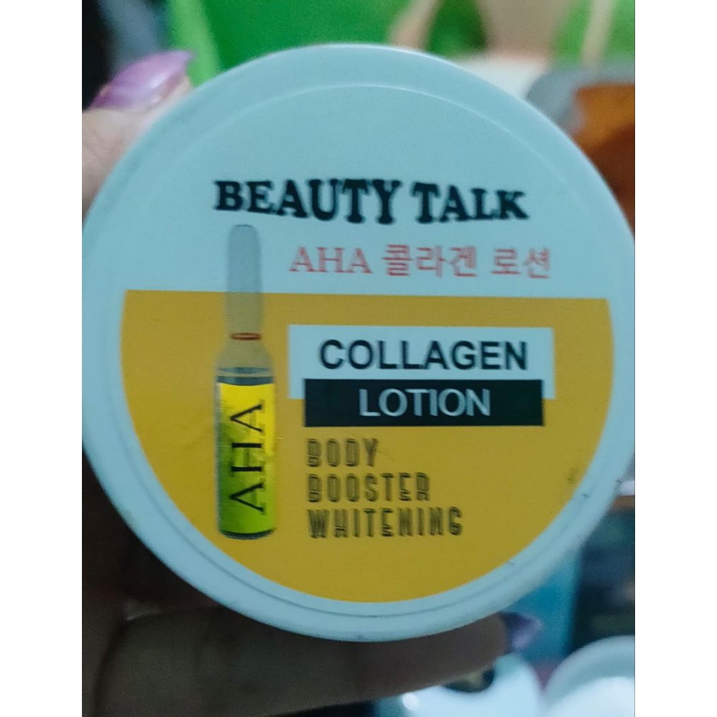 beauty talk collagen aha