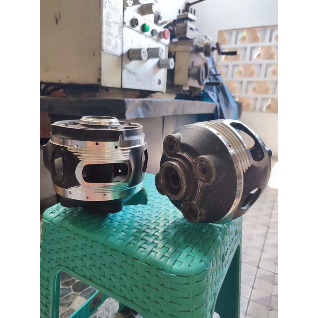 tromol belakang tirev tiger revo bubutan ori