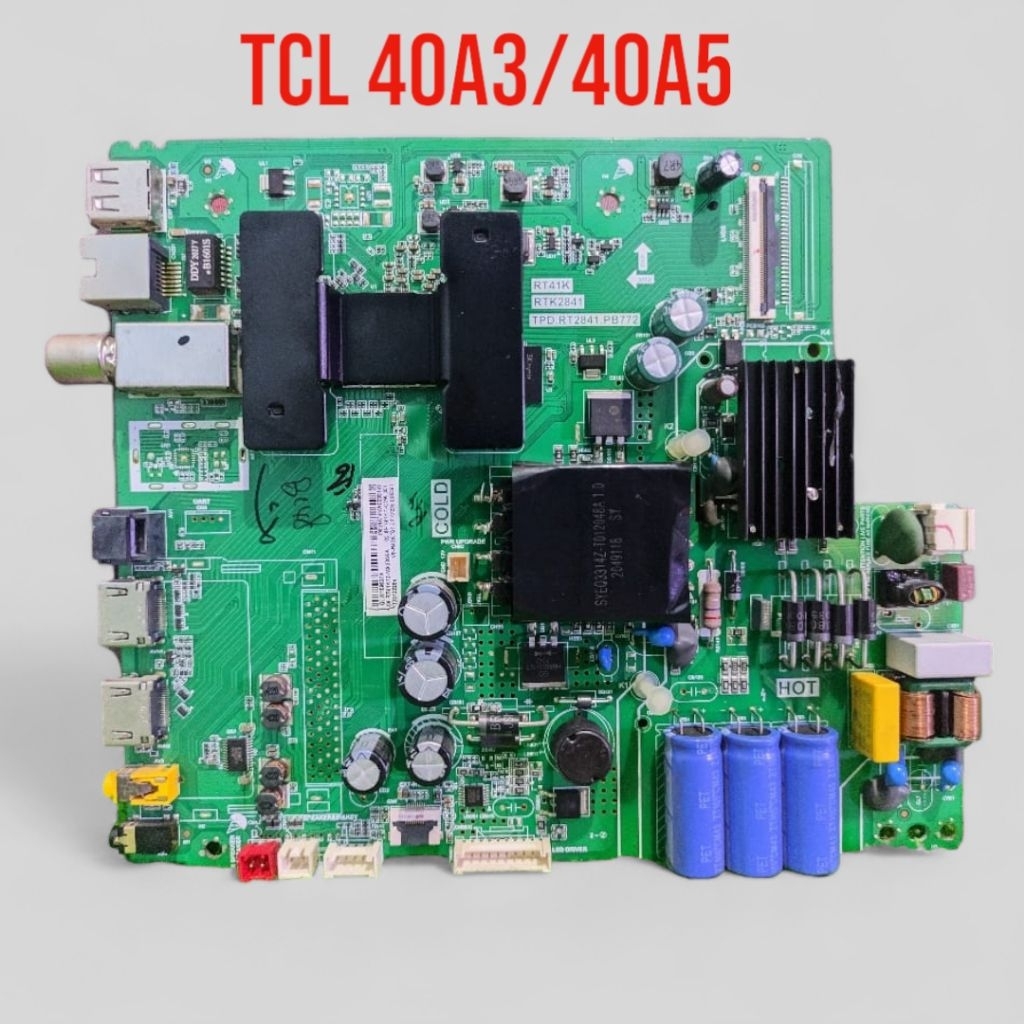 MB TCL 40A3 - 40A5 - MAINBOARD TCL 40A3 - 40A5 - MESIN TV TCL 40A3 - 40A5 - ANDROID TV