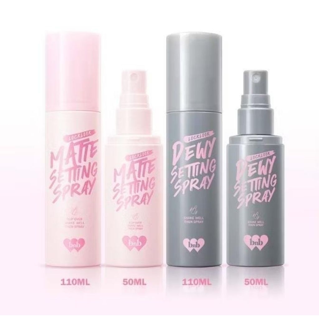 BARENBLISS Barenbliss LockLook Setting Spray - Matte Setting Spray - Dewy Setting Spray