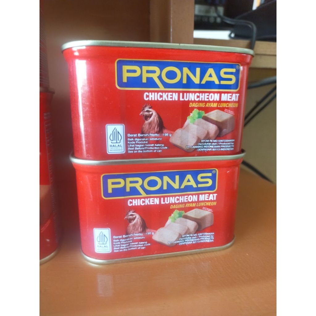

Pronas Chicken Luncheon Meat 198Gr / Daging Ayam Luncheon 198Gr