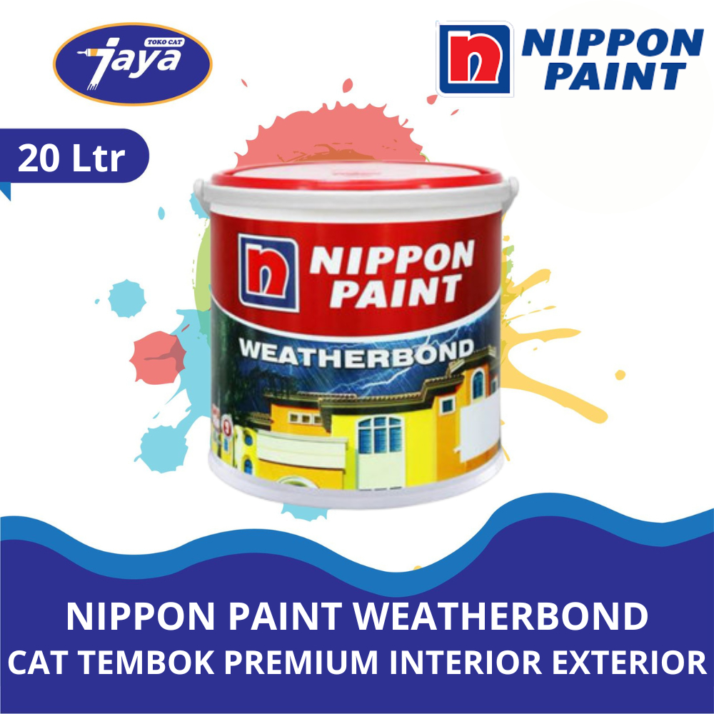 CAT TEMBOK EKSTERIOR WEATHERBOND NIPPON PAINT (20 LITER)