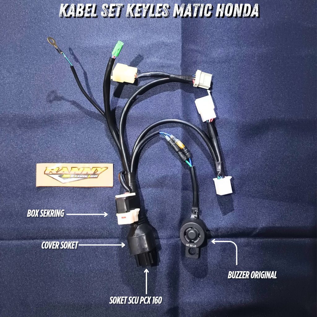 KABEL SET SCU PCX 160 PNP VARIO / BEAT DLL