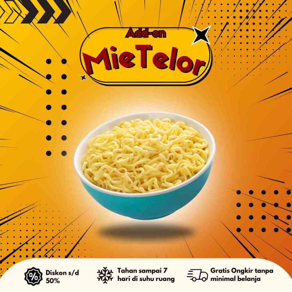 

Cilok D'goang - Mie Telor (Topping)