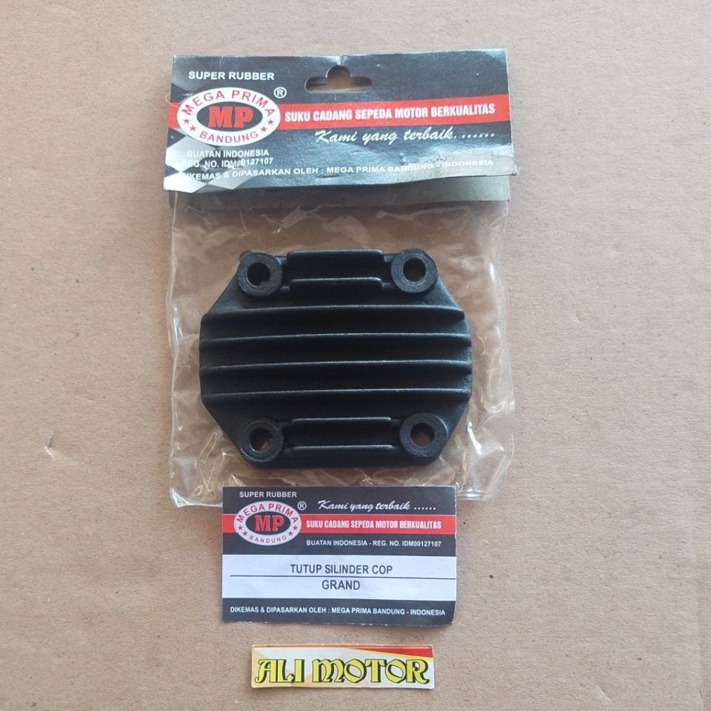 Tutup silinder kop grand HITAM ori MEGA PRIMA
